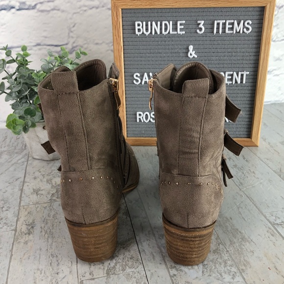 Catherine Malandrino Patsy Multi Strap Buckle Boot - Picture 4 of 8